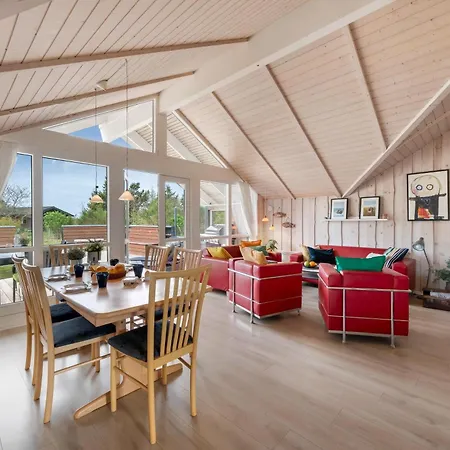 Lovely With Sauna, Hot Tub And Wilderness Bath On A Closed Nature Plot Ferienhaus Skjern
