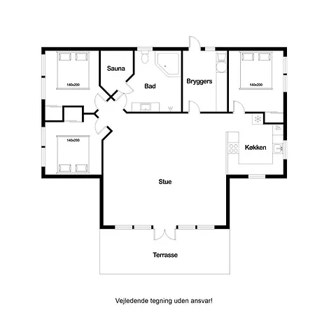 Ferienhaus Lovely With Sauna, Hot Tub And Wilderness Bath On A Closed Nature Plot Skjern